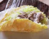 節水☆とんぺい焼き☆キャベツ☆洗い物ゼロ作り方3写真