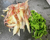 みょうがと大葉のごま醤油麹和え作り方1写真