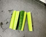 おつまみに♪ガリ入り♪小柱の塩麹和え巻き作り方1写真