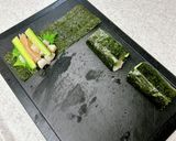 おつまみに♪ガリ入り♪小柱の塩麹和え巻き作り方8写真