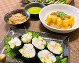 おつまみに♪ガリ入り♪小柱の塩麹和え巻き作り方11写真