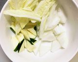 肉無チクワ簡単ウスター梅クリーム味野菜炒作り方8写真