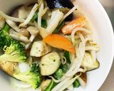 肉無チクワ簡単ウスター梅クリーム味野菜炒作り方15写真