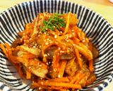 人参きんぴら鹿児島のさつま揚げ入り作り方6写真