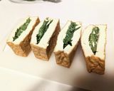 厚揚げ豆腐のしそチーズ作り方2写真