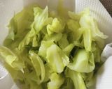 簡単夕食☆キャベツのキムチ和え☆副菜作り方3写真