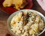 味付け塩だけ！干し芋の炊き込みご飯作り方5写真