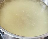 鶏の茹で汁活用！鶏雑炊作り方3写真