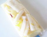 ポリポリ美味しい【大根の柚子漬け】作り方2写真