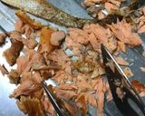 食日記/塩鮭チャーハン作り方3写真