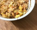 食日記/塩鮭チャーハン作り方8写真