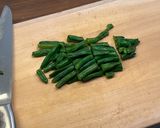 鶏肉といんげんのカレー炒め作り方2写真