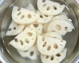 簡単♪蓮根の胡麻油炒め＋胡麻ドレッシング作り方2写真