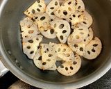 簡単♪蓮根の胡麻油炒め＋胡麻ドレッシング作り方4写真