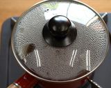 あらびき玄米茶ぜんざい作り方3写真