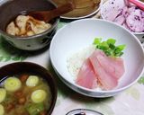 〜びんちょうマグロ●自然薯●山かけ丼〜作り方6写真