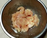 鶏むね肉の大根おろし春雨スープ作り方1写真