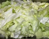 マルシンハンバーグのレタスチャーハン♫作り方1写真