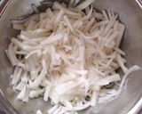 酢の物！梅干しと 大根の✾梅ポン酢和え✾作り方2写真