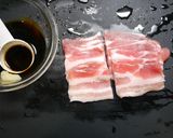 簡単！豚バラ小松菜の生姜焼き作り方2写真