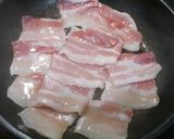 簡単！豚バラ小松菜の生姜焼き作り方3写真