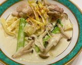豆乳柚子クリームパスタ作り方9写真