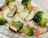 じゃがいもと明太子ときのこのチーズ焼き♡作り方11写真