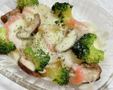 じゃがいもと明太子ときのこのチーズ焼き♡作り方13写真