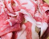 鍋の素●豚肉＆玉子のキムチうどん鍋作り方2写真