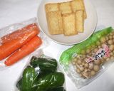 厚揚げの甘酢あんかけ♪皮膚病に簡単薬膳作り方1写真