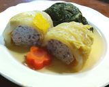 ロールキャベツロール白菜ロールかつお菜作り方12写真