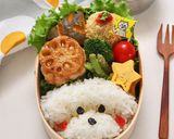 ふんわり乗せるだけ！立体的ワンちゃん弁当作り方9写真