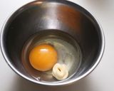 卵１個でキレイな卵焼きを作る方法作り方1写真