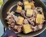 10分で簡単！豚こまと厚揚げのうま辛炒め作り方2写真