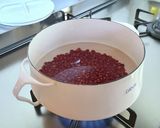 小豆から作る濃厚ぜんざい作り方1写真