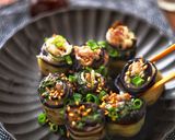 レンジで簡単！ロール茄子 節約作り方8写真