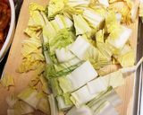 豚こま白菜の旨トロ炒め作り方3写真