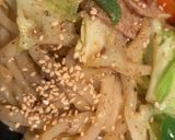 野菜たっぷり！だし香る焼うどん作り方4写真