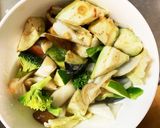 茄子椎茸コク旨甘味噌味八宝回鍋肉風作り方12写真