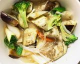茄子椎茸コク旨甘味噌味八宝回鍋肉風作り方16写真