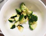 根菜茄子白菜さっぱり生姜甘辛温野菜サラダ作り方3写真