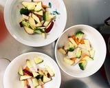 根菜茄子白菜さっぱり生姜甘辛温野菜サラダ作り方4写真