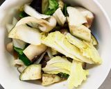 根菜茄子白菜さっぱり生姜甘辛温野菜サラダ作り方13写真