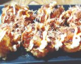 エソの擂り身天ぷら、たこ焼き風作り方2写真