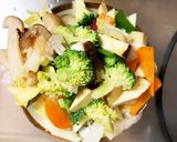 お一人様☆簡単ビビン味根菜たっぷり野菜炒作り方10写真
