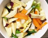 お一人様☆簡単ビビン味根菜たっぷり野菜炒作り方13写真