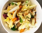 お一人様☆簡単ビビン味根菜たっぷり野菜炒作り方14写真