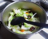 牡蠣と白菜のミルク煮作り方6写真