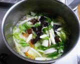 牡蠣と白菜のミルク煮作り方7写真