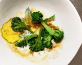 レンジ食べ切り量ブロッコリー洋風ナムル風作り方5写真